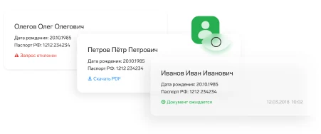 Какая информация прописана в отчете о проверке физлица
